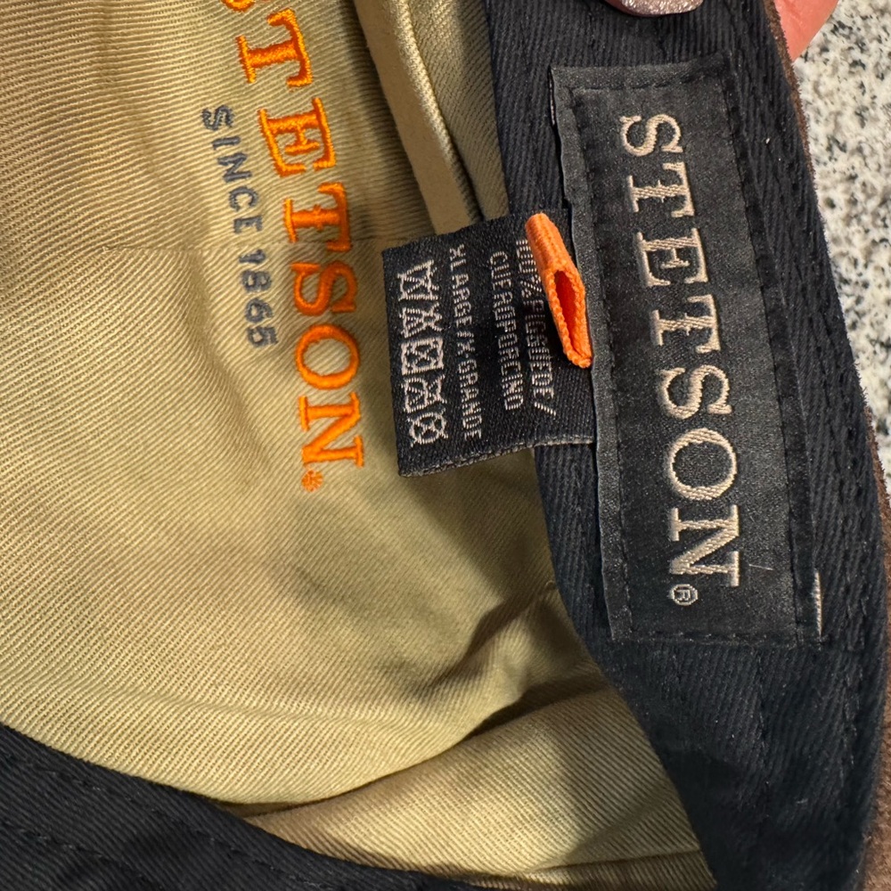 Stetson Brown Suede Cap XL